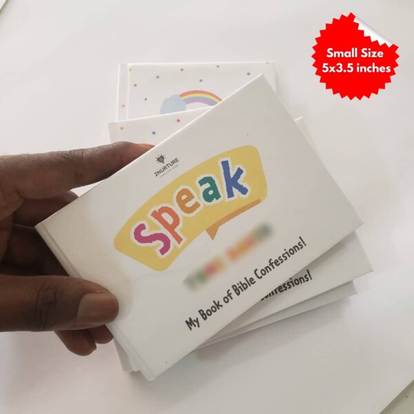 SPEAK Personalised Bible Confessions Book for Kids - Image 4