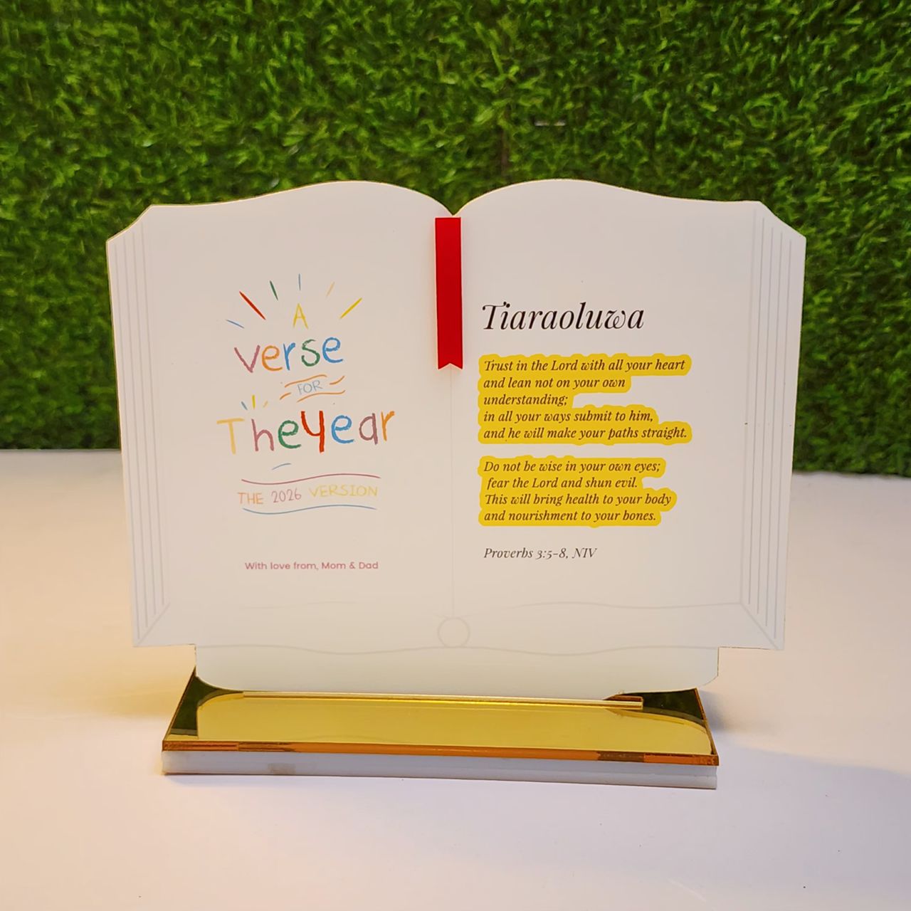 The Year Verse Frame - Kids